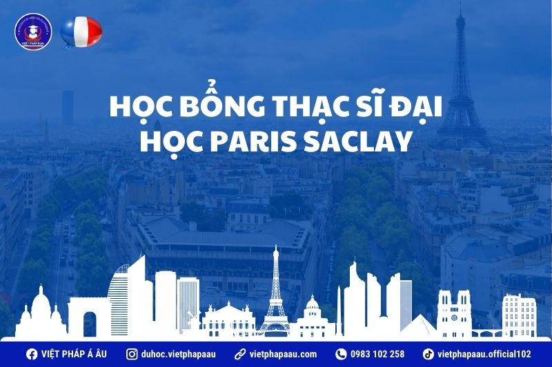 Học bổng thạc sĩ đại học Paris Saclay
