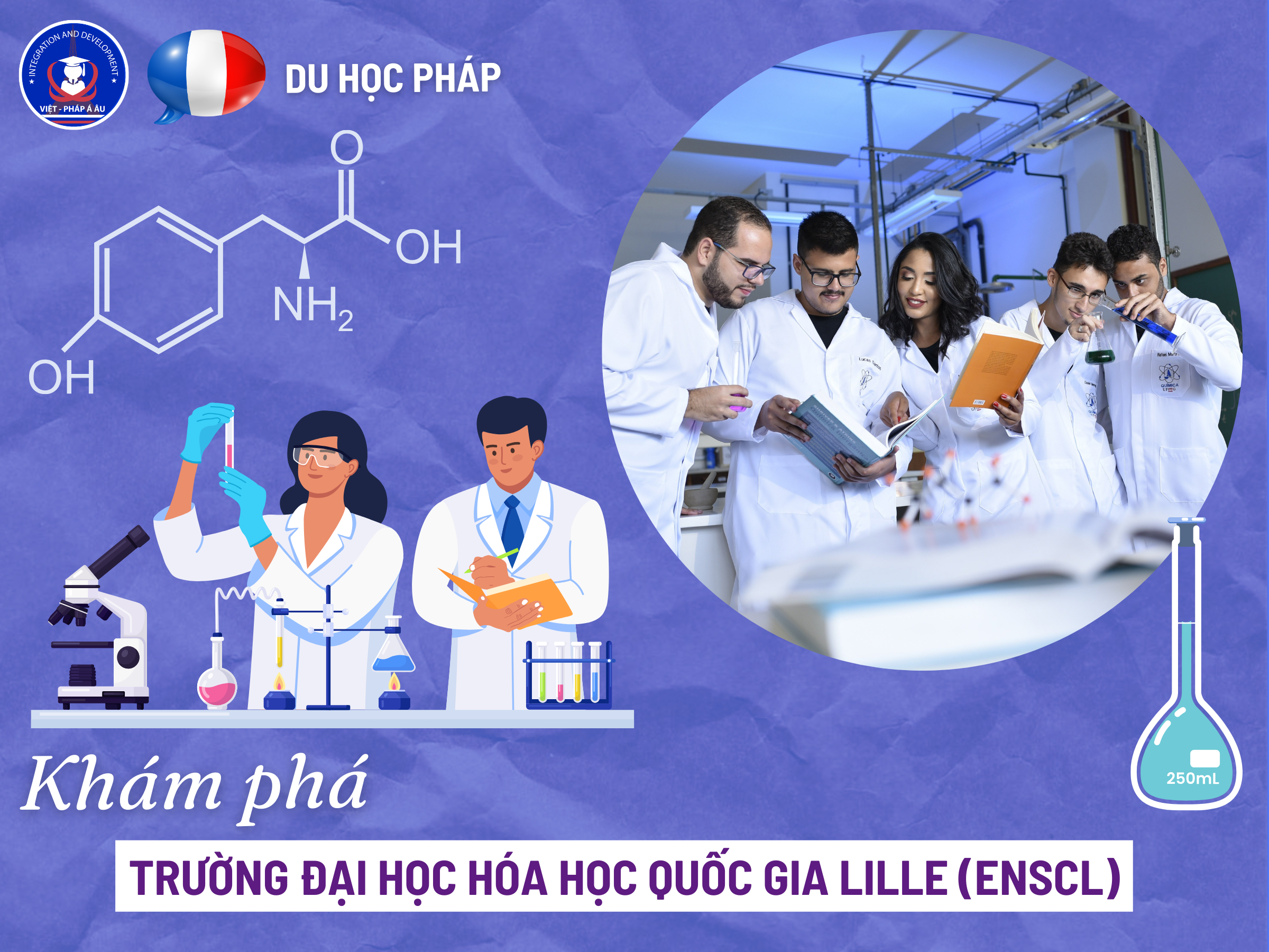 TRƯỜNG ĐẠI HỌC HÓA HỌC QUỐC GIA LILLE (ENSCL)