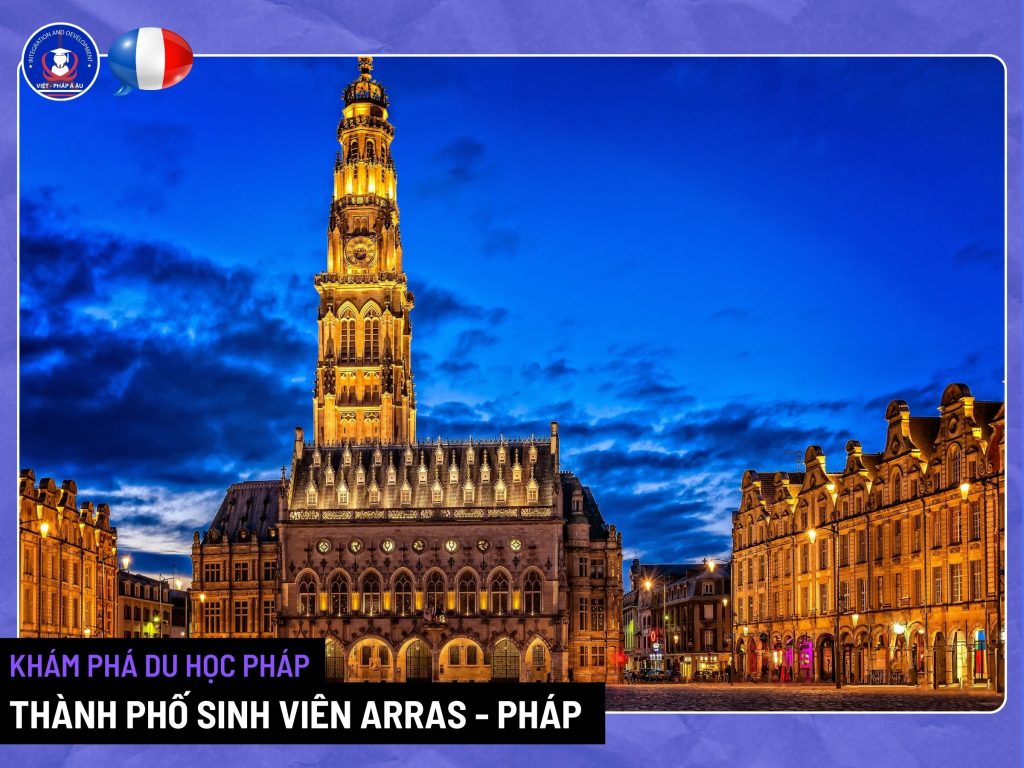 THÀNH PHỐ SINH VIÊN ARRAS - PHÁP