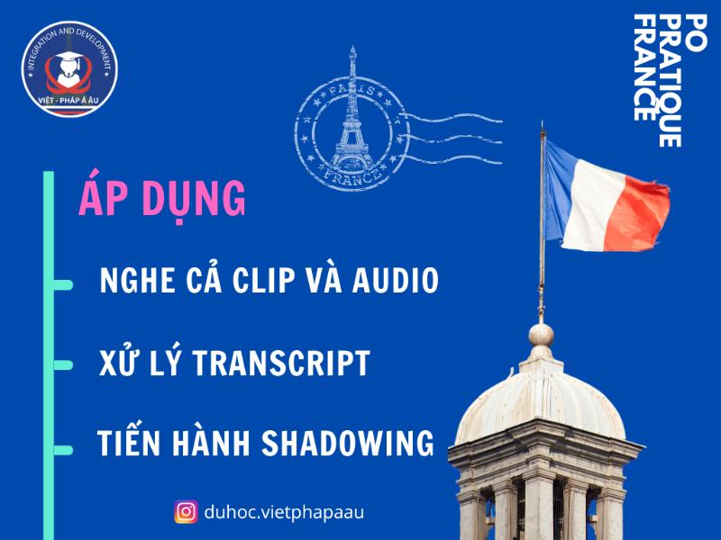 Các bước luyện phương pháp shadowing