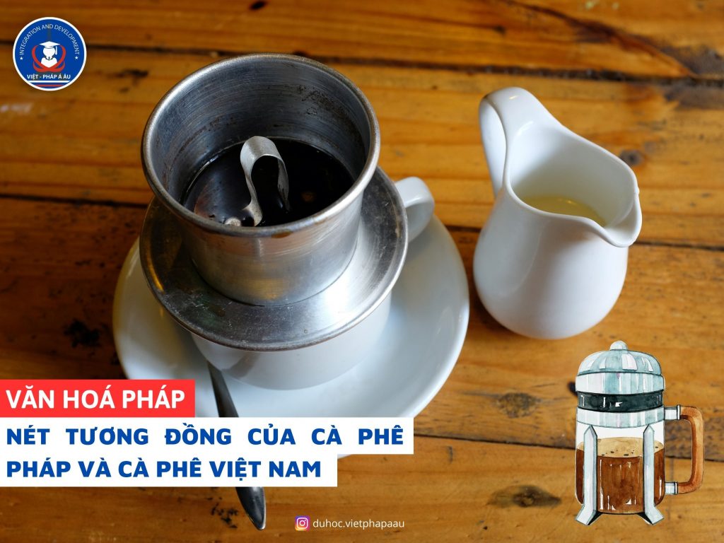 tuong dong cafe phap viet