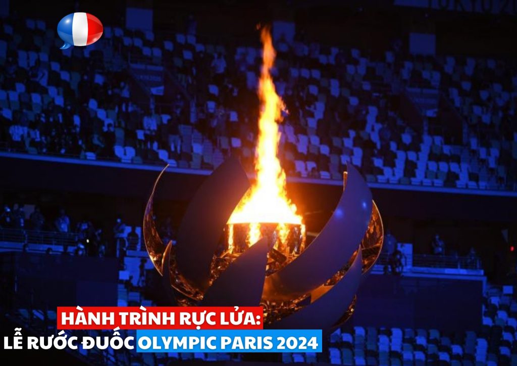 HÀNH TRÌNH RỰC LỬA LỄ RƯỚC ĐUỐC OLYMPIC PARIS 2024