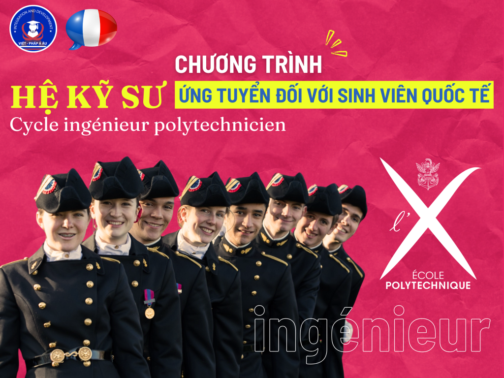 ỨNG TUYỂN ĐỐI VỚI SINH VIÊN QUỐC TẾ TRƯỜNG “X - BÁCH KHOA PARIS