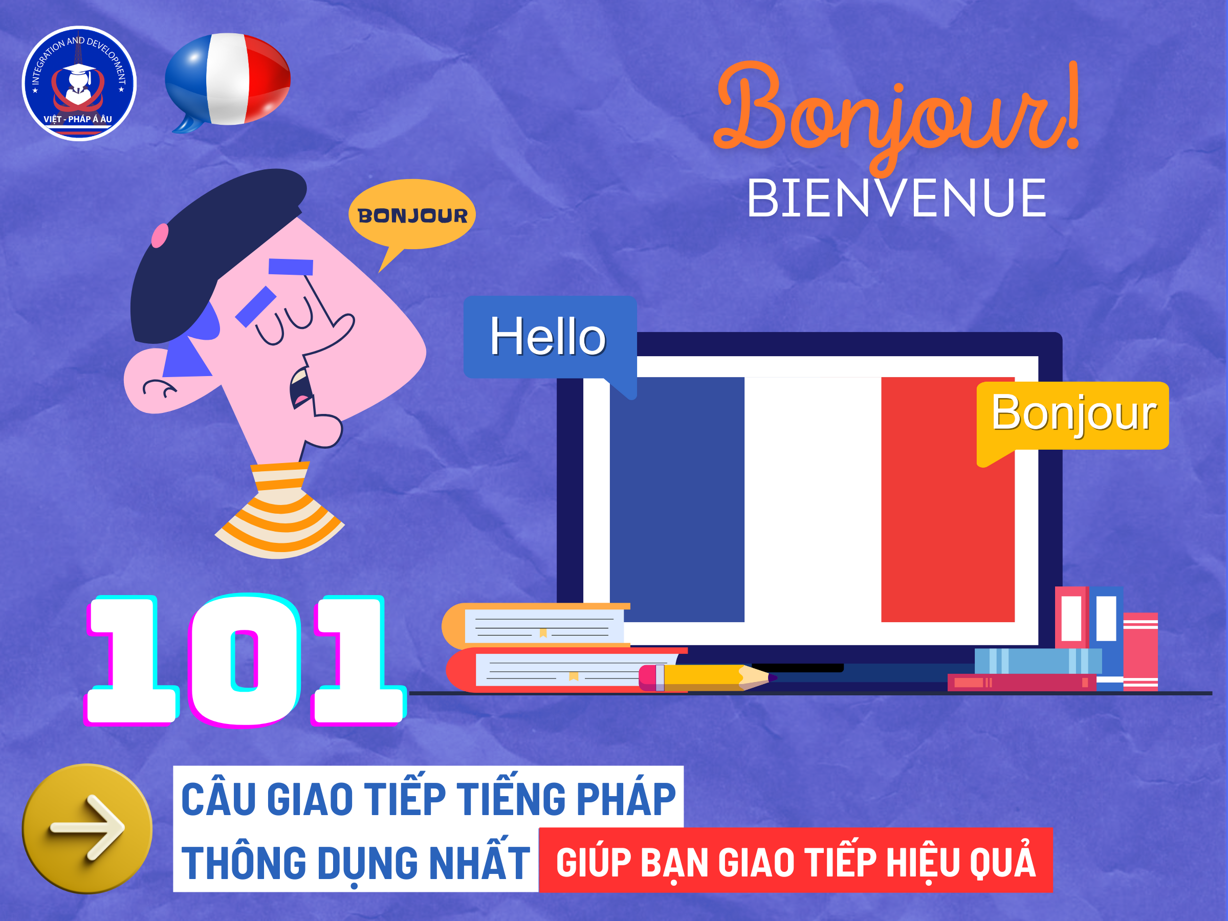 101 câu giao tiếp tiếng Pháp