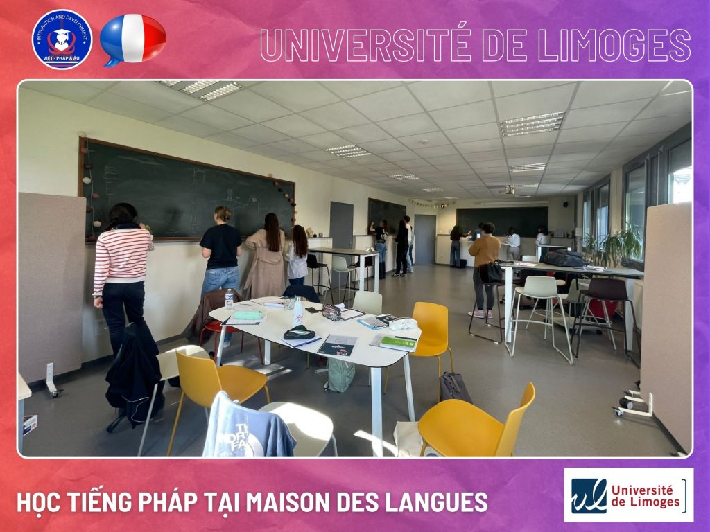 HỌC TIẾNG PHÁP TẠI MAISON DES LANGUES ĐẠI HỌC CÔNG LẬP LIMOGES (UNIVERSITÉ DE LIMOGES)