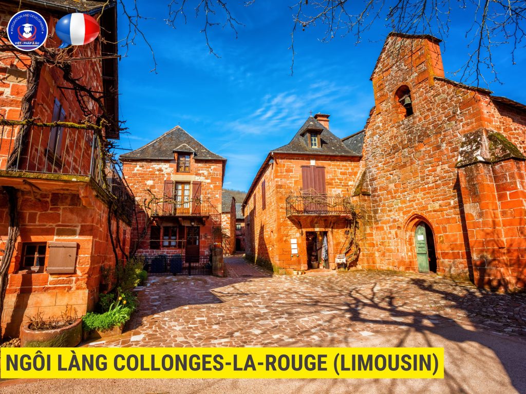 NGÔI LÀNG COLLONGES-LA-ROUGE (LIMOUSIN)