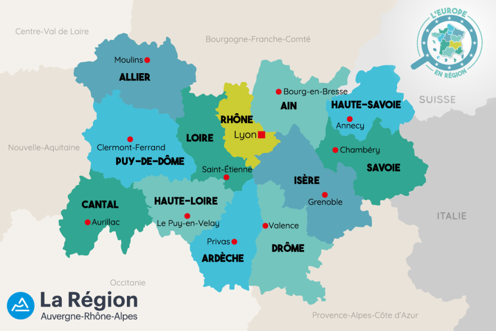 tìm hiểu AUVERGNE-RHÔNE-ALPES