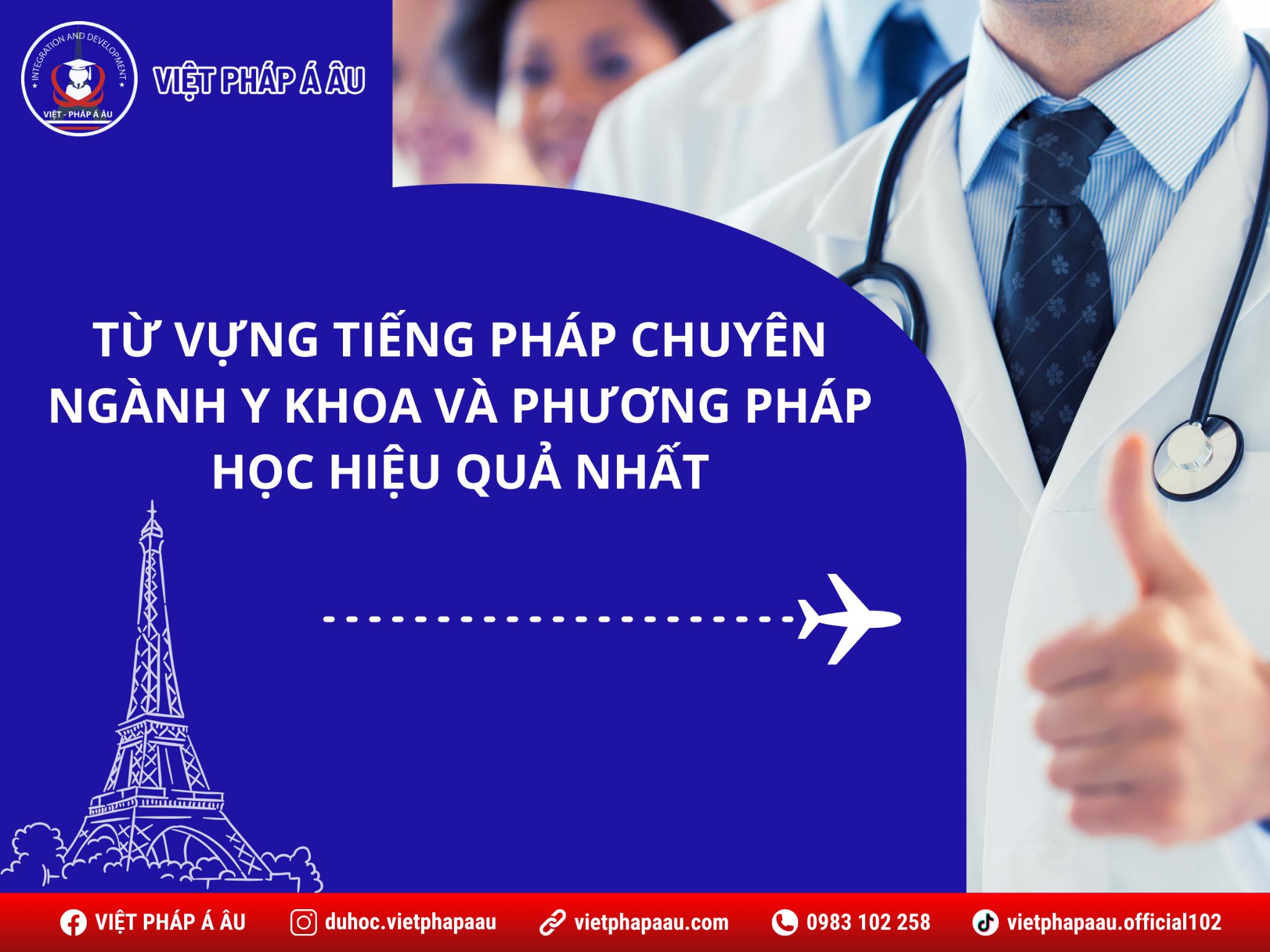 Từ vựng tiếng pháp chuyên ngành y