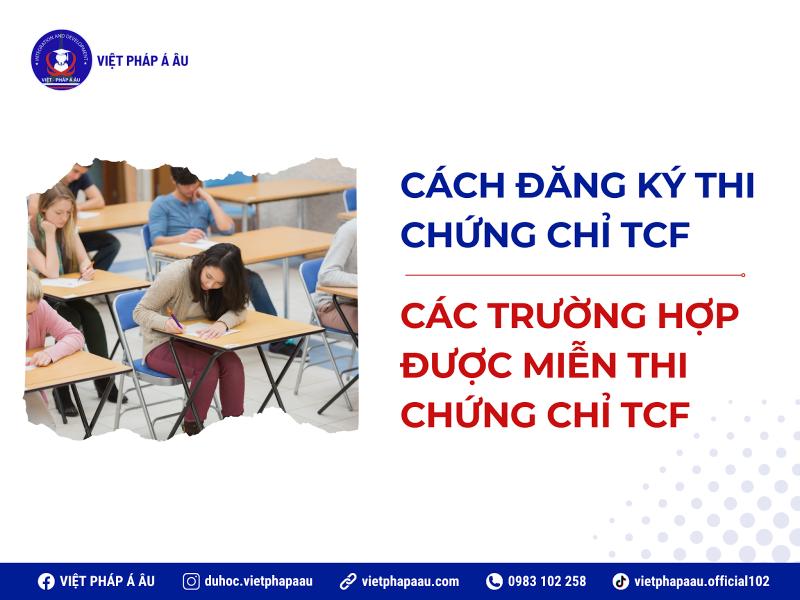 Cách đăng ký chứng chủ TCF
