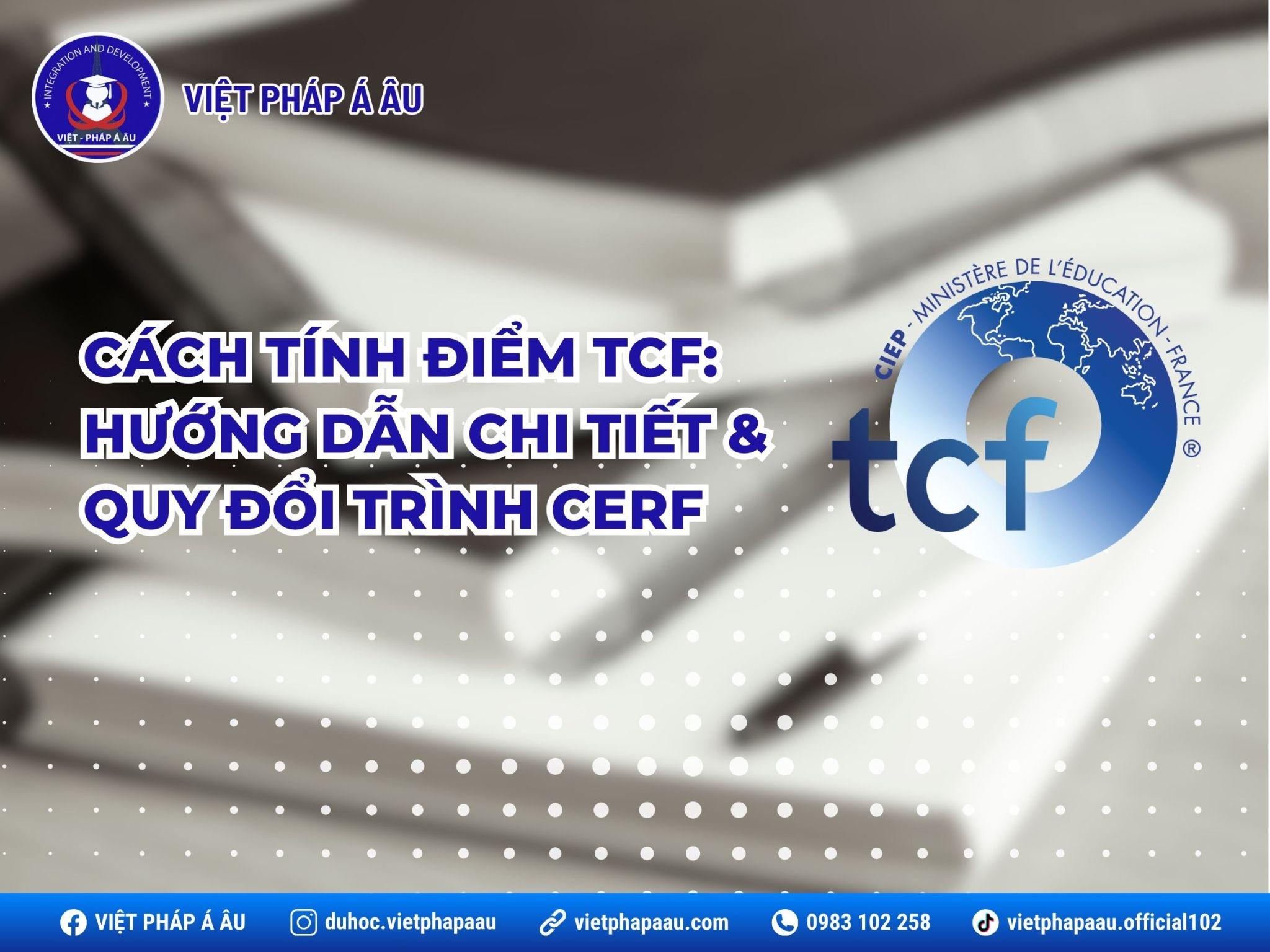 Cách tính điểm TCF