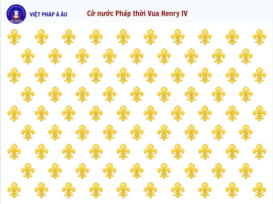 Cờ nước Pháp thời Vua Henry IV