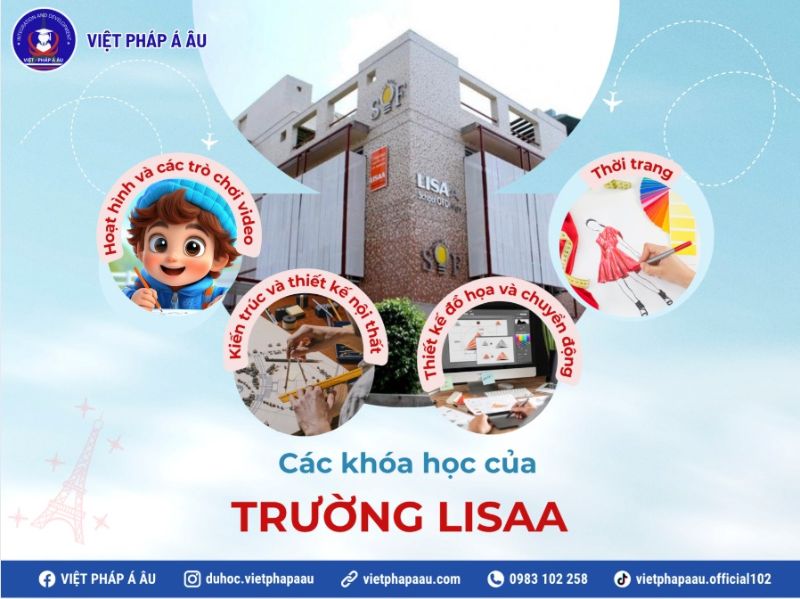 Các khóa học của trường Lissa