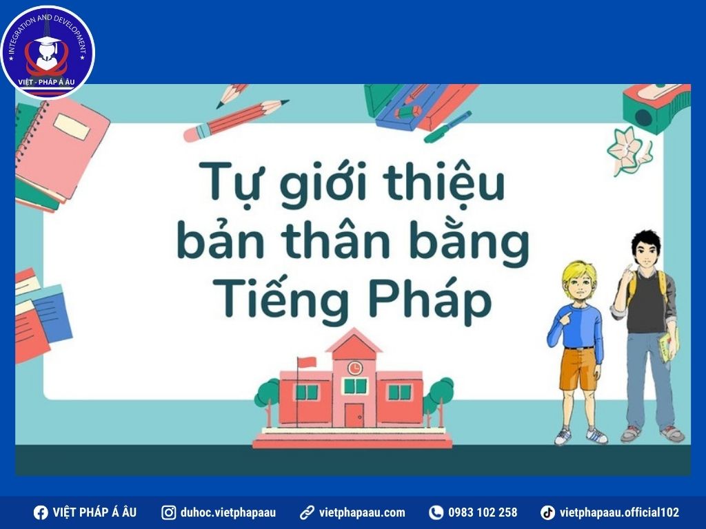 giới thiệu bản thân bằng tiếng Pháp