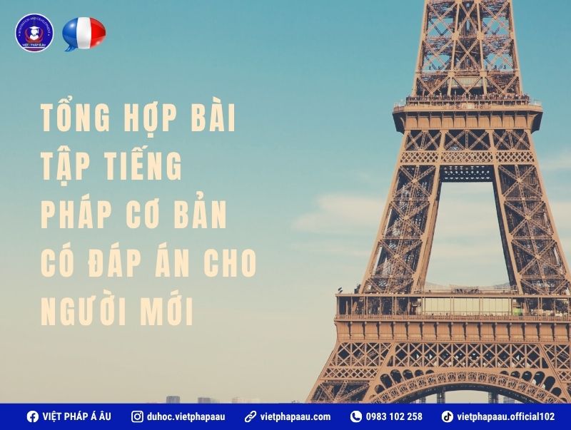 Bài tập tiếng Pháp