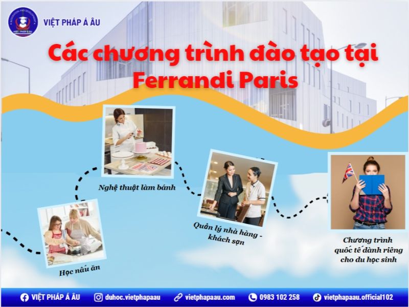 Các chương trình đào tạo tại Ferrandi Paris