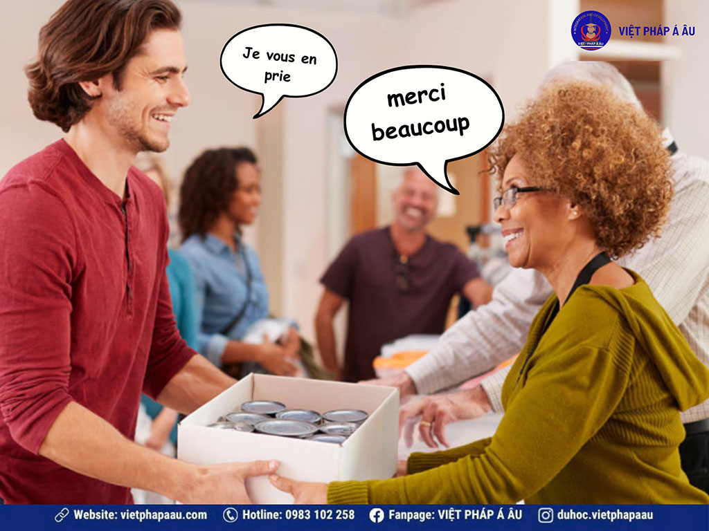 Cảm ơn bằng tiếng Pháp