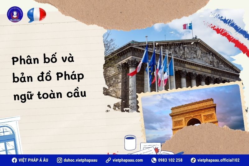 Phân bố và bản đồ Pháp ngữ toàn cầu