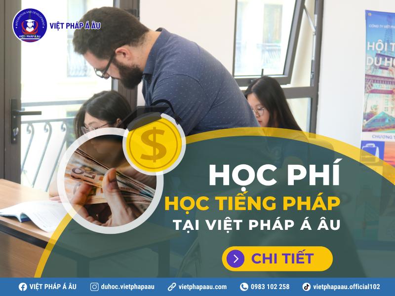 Học phí học tiếng Pháp