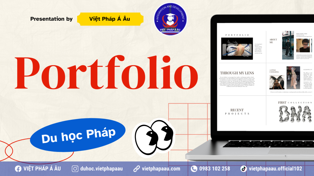 Chuẩn bị portfolio du học Pháp 
