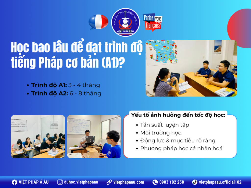 Học bao lâu để đạt trình độ A0