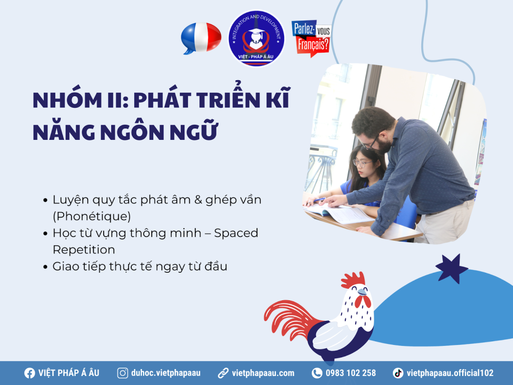 Nhóm 2: Phát triển kĩ năng ngôn ngữ