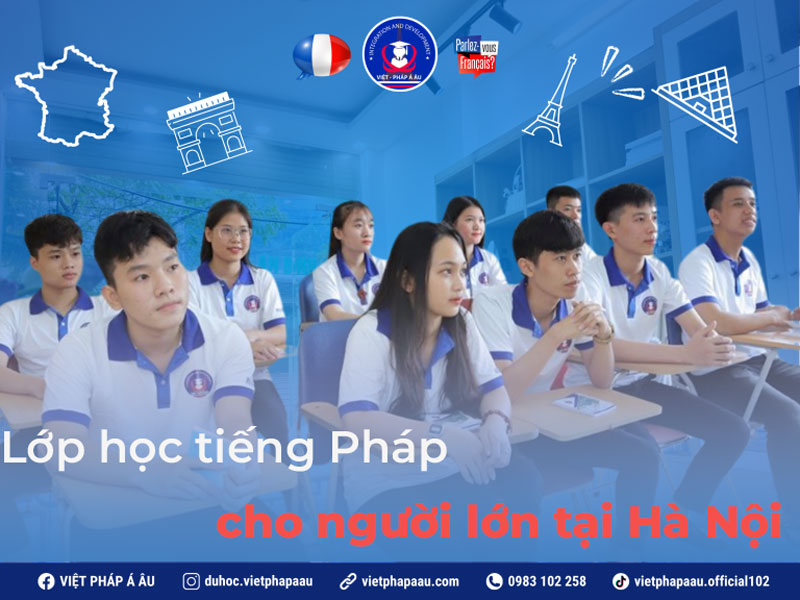 lớp học tiếng pháp cho người lớn