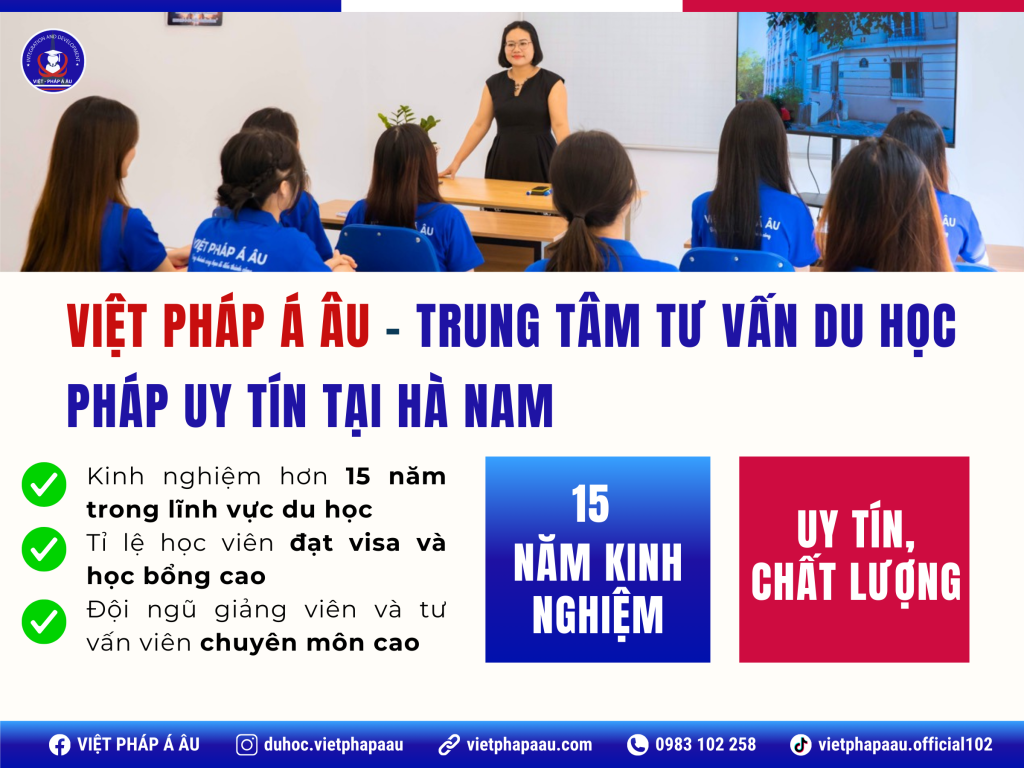 Tư vấn du học Pháp tại Hà Nam