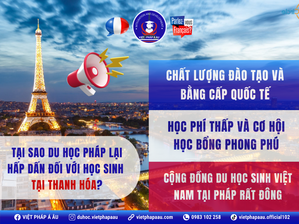tư vấn du học pháp tại Thanh Hóa