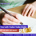 MẪU THƯ MỜI THĂM THÂN PHÁP ĐẦY ĐỦ CHI TIẾT