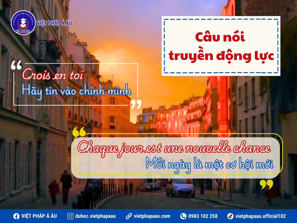 Những câu nói tiếng Pháp hay