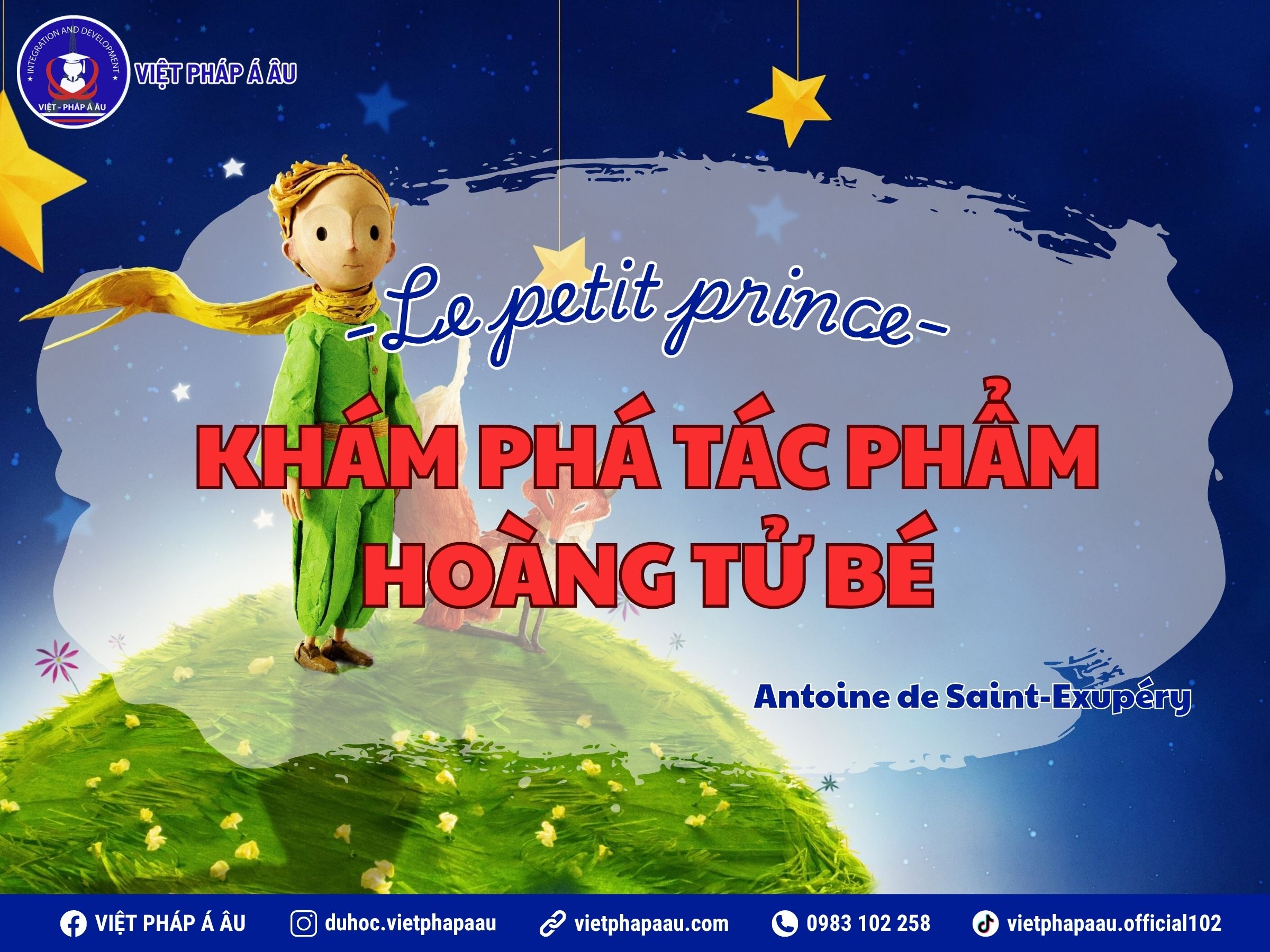hoàng tử bé tiếng pháp